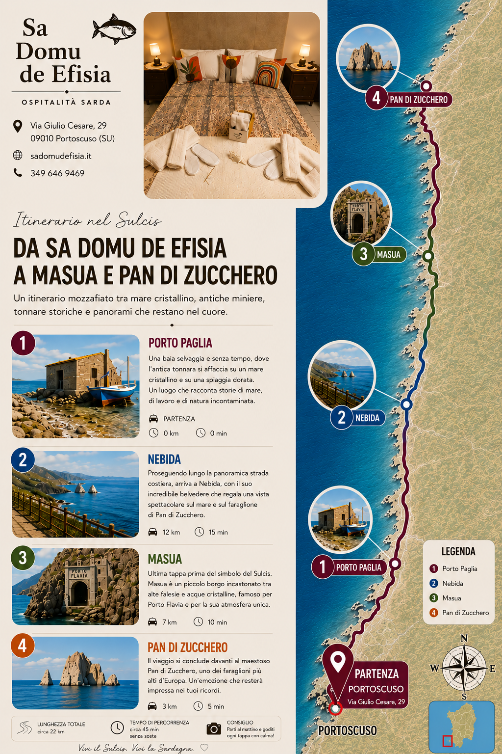 Itinerario Sulcis Sa Domu de Efisia